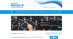 Desktop Screenshot of diakonie-ulm.de